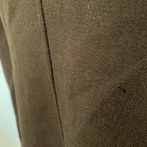 Talbots Petites 100% Wool Chocolate Brown Women’s Career Blazer Jacket Size 10 - Picture 13 of 16